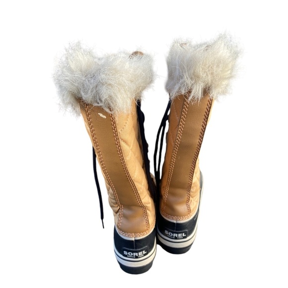 Sorel golden tan winter snow boot size 7 - Picture 4 of 8